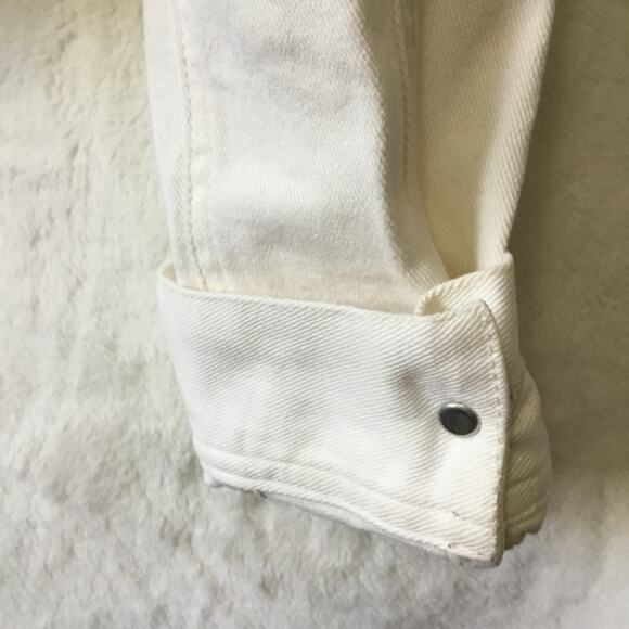 Ralph Lauren Girl White Cropped Denim Jacket - Picture 13 of 14